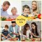 28PCS Toddler Knife Set - Kids Knifes for Real Cooking, Wooden Kids Kitchen Knife Set with Gloves Cutting Board Crinkle Cutters Kid Safe Knives, Toddlers Kitchen Tools
